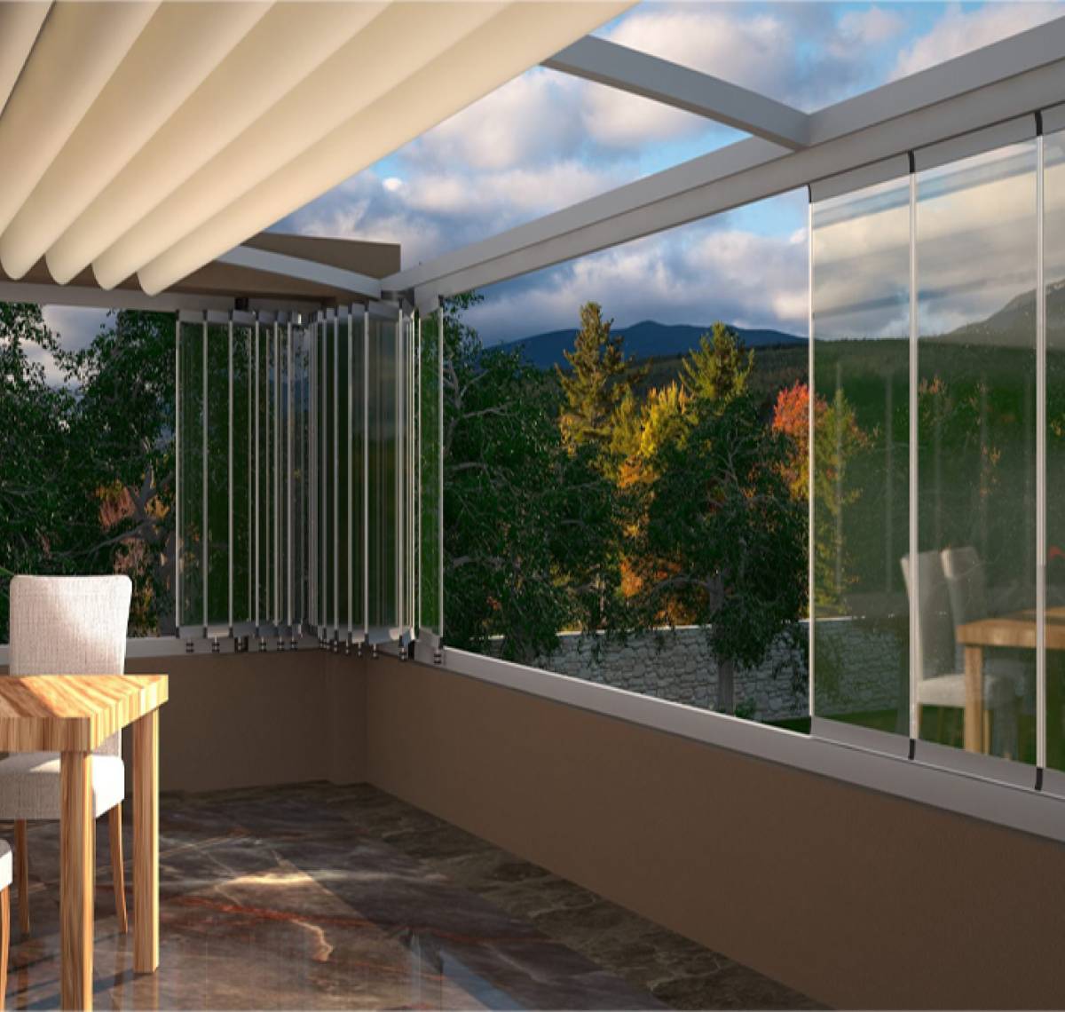 Folding Glass